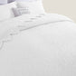 White Embroidery Bedspread Set