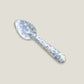 Blue Enamel Soup Spoon