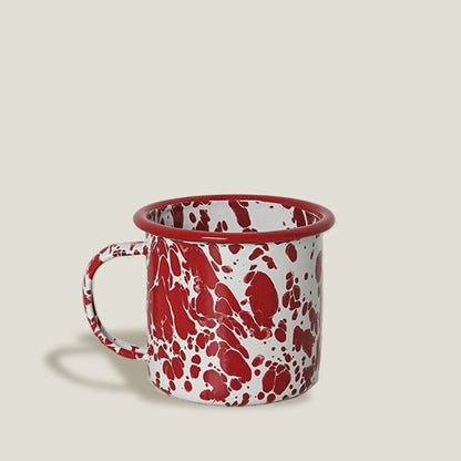 Taza Esmaltada Roja