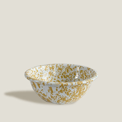 Yellow Enamel Bowl