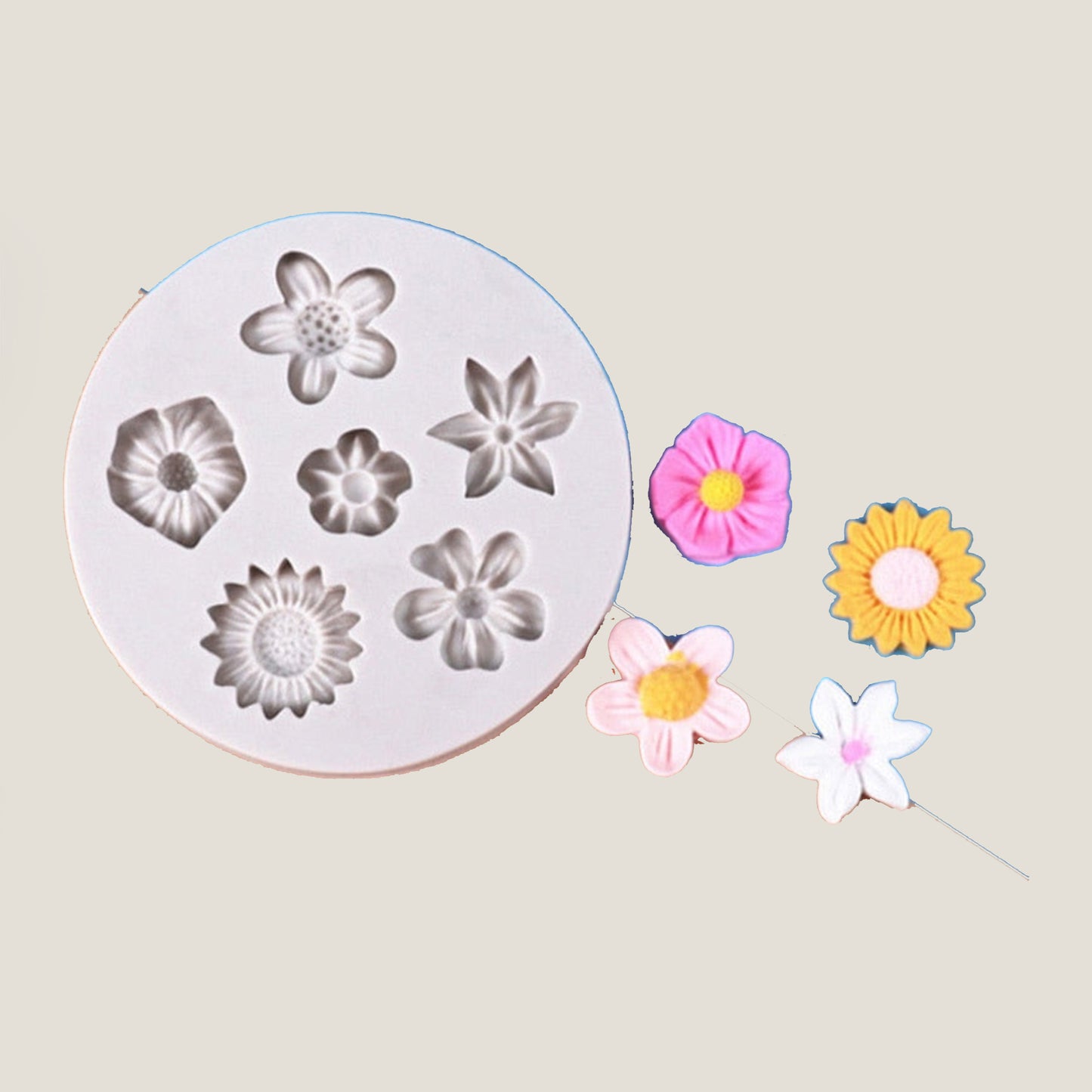 Floral Silicone Mold