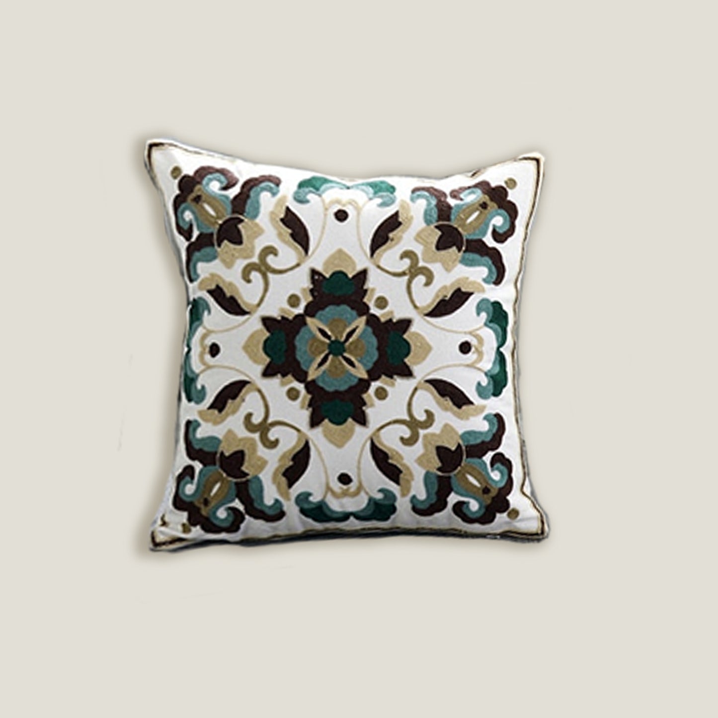 Floral Mosaic Colors Cushion Covers