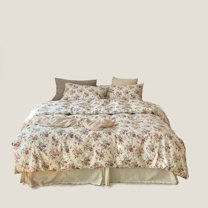 Flower Pastoral Bedding Set