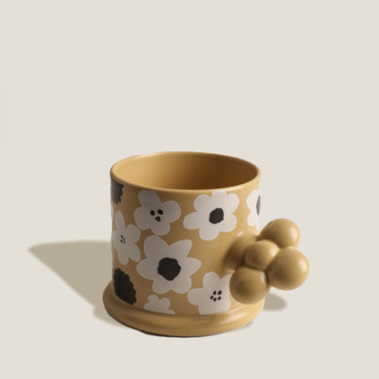 Flower Ceramic Colors Mugs