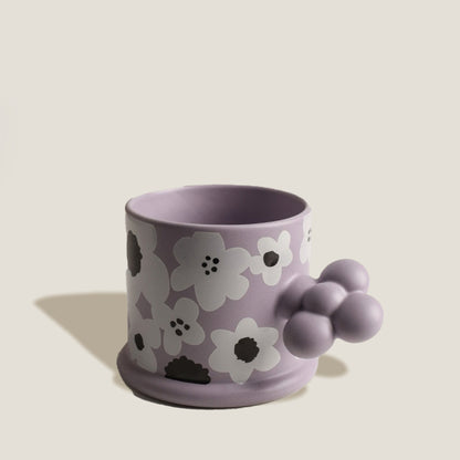 Flower Ceramic Colors Mugs