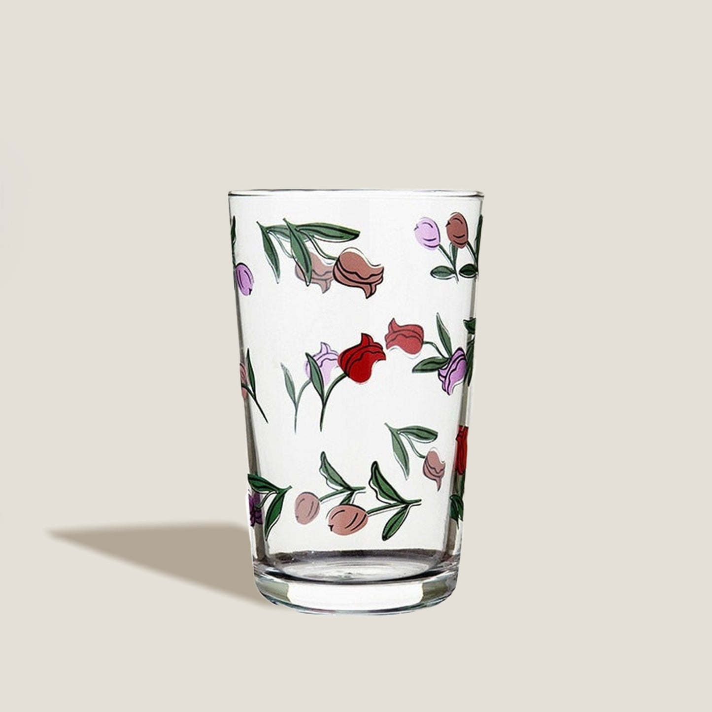 Roses Flower Glass