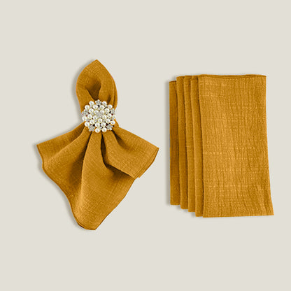 Ginger Gauze Napkin Set