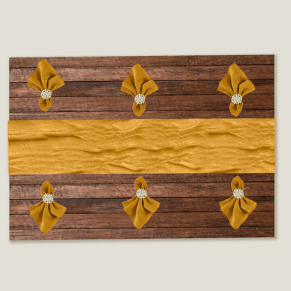 Ginger Gauze Table Runner