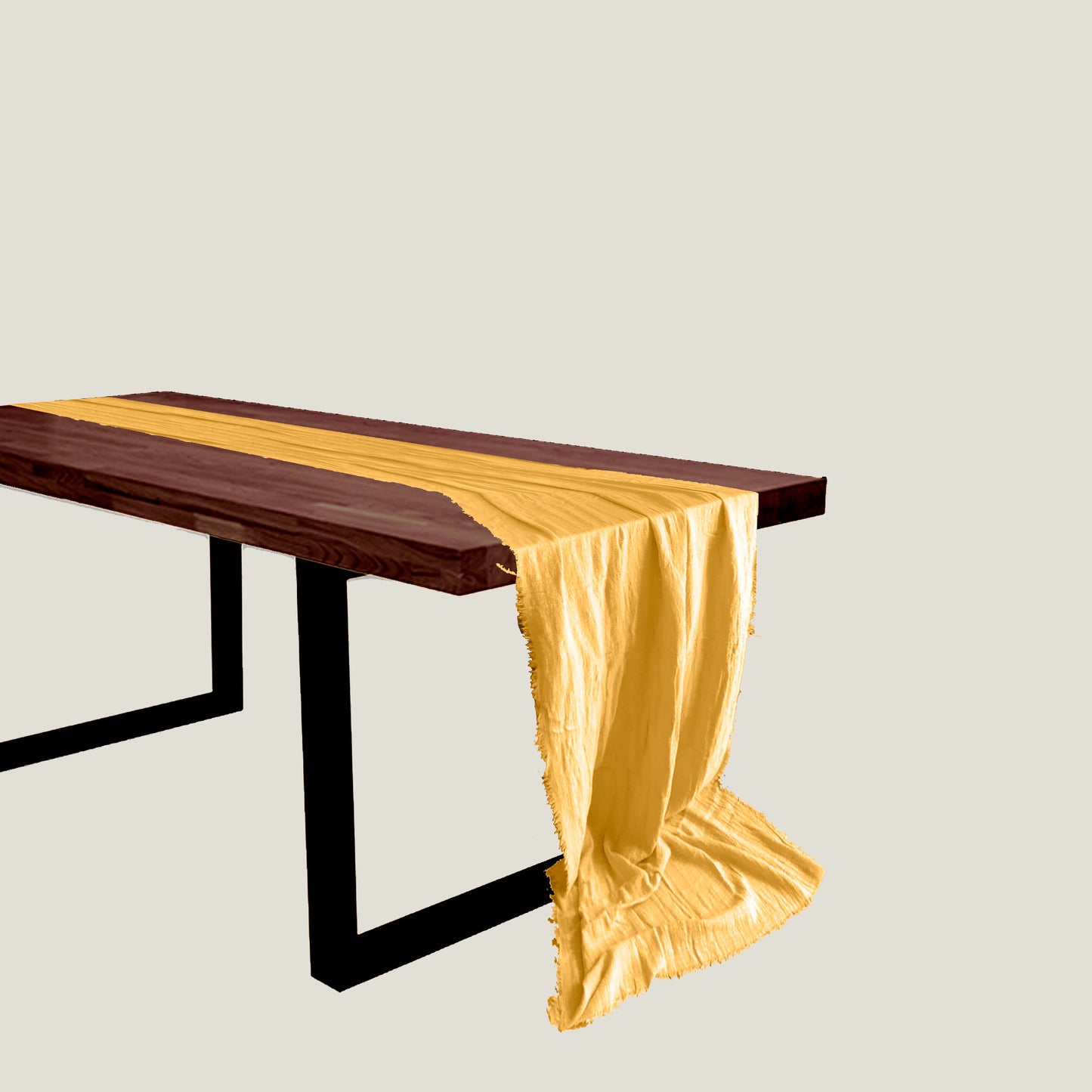 Ginger Gauze Table Runner