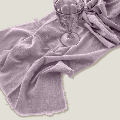 Purple Gauze Napkin Set