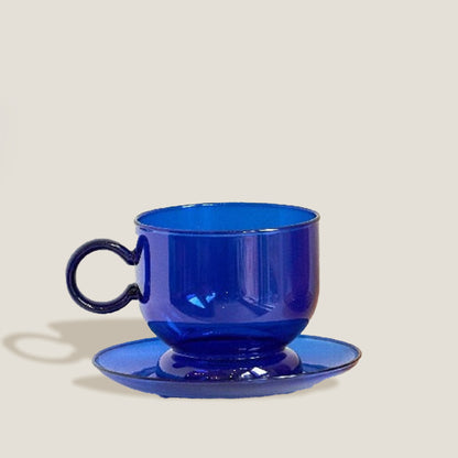 Blue Glass Mug