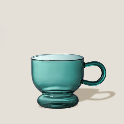 Lake Green Glass Mug