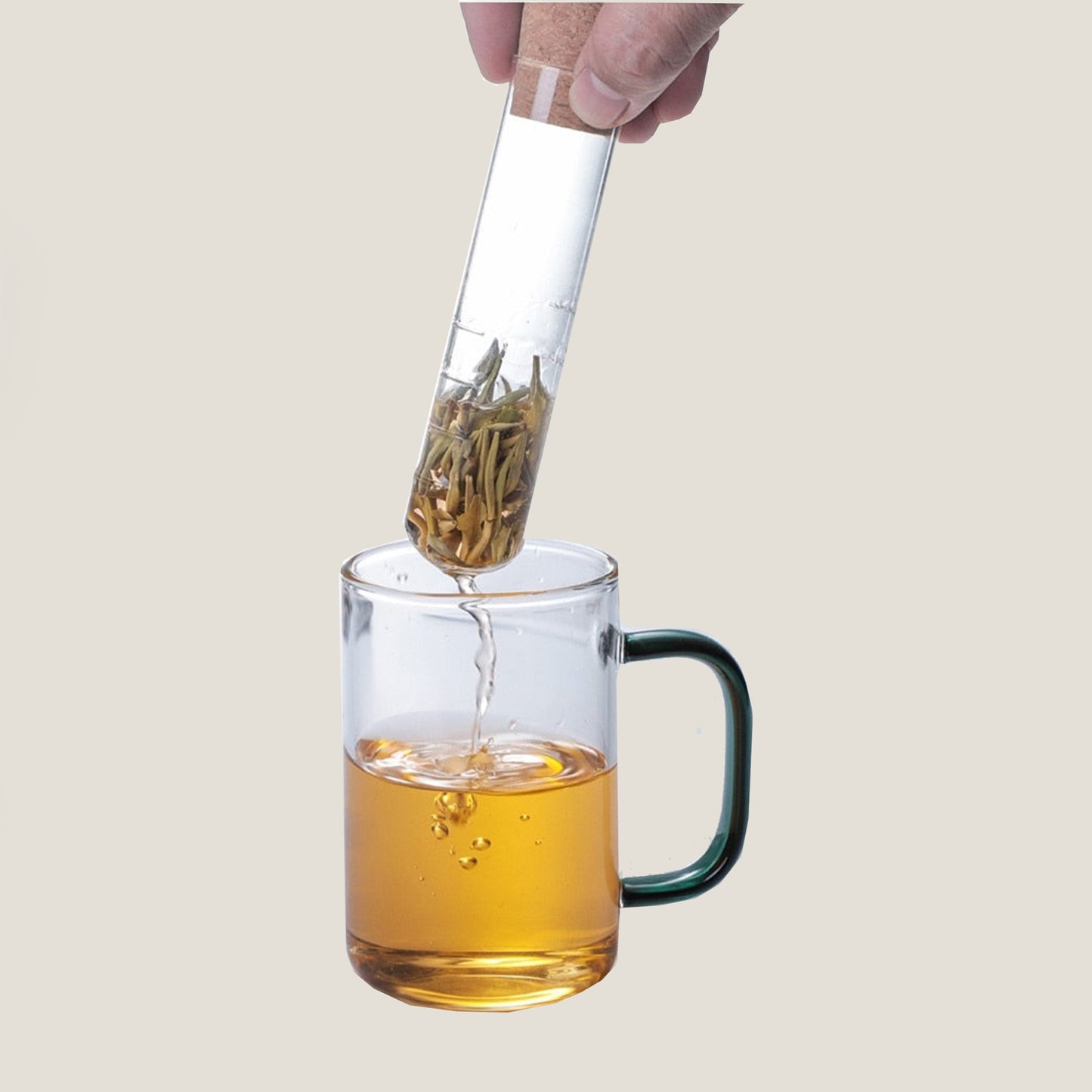 Glass Tea Infuser Filter