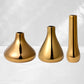 Gold Drop Vases