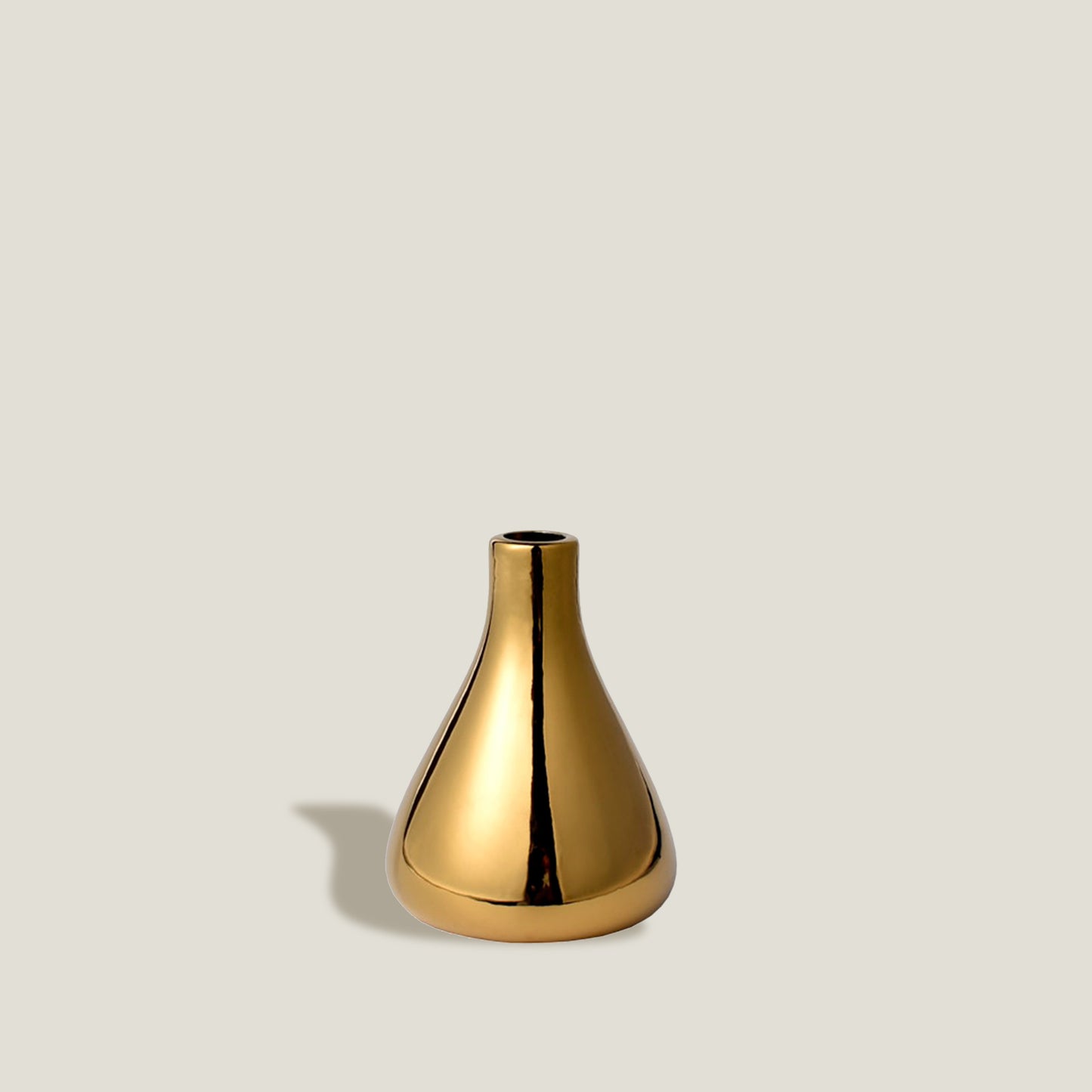 Gold Drop Vases