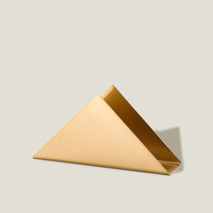 Gold Triangle Napkin Holder