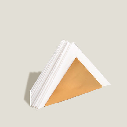 Gold Triangle Napkin Holder