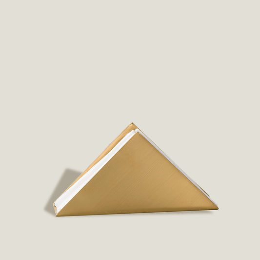 Gold Triangle Napkin Holder