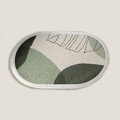 Oval Bath Mat