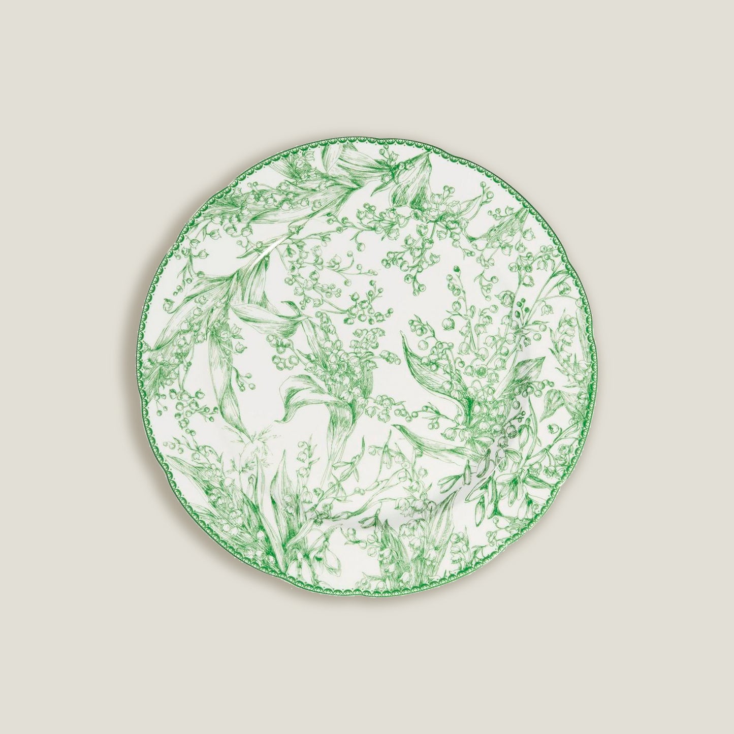 Forest Green Nature Plates