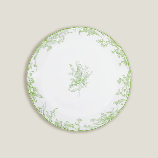 White Green Nature Plates