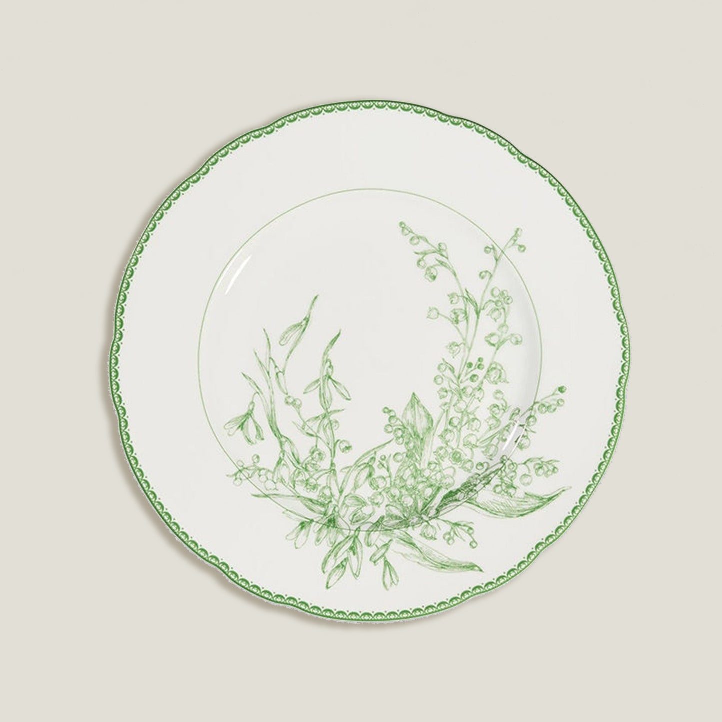 Green Nature Plates