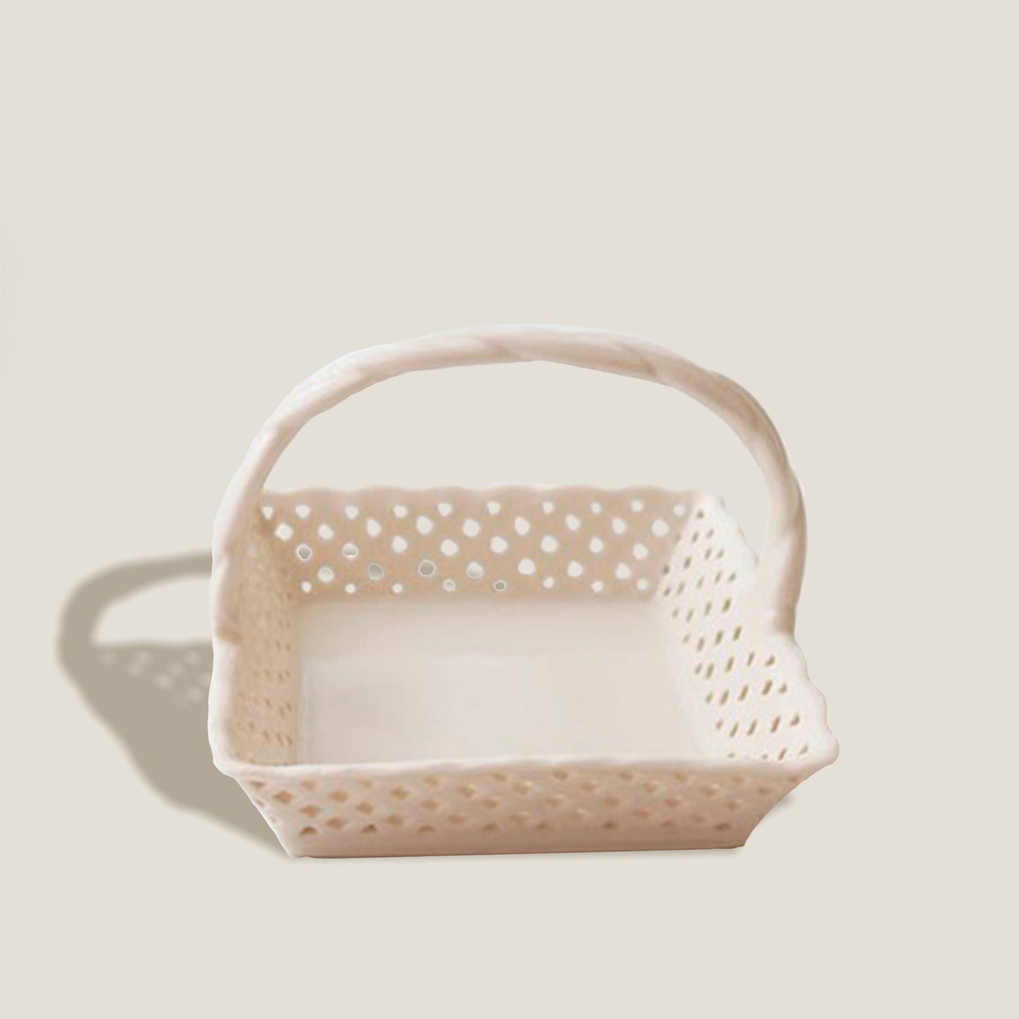 Hollow Ceramic Basket