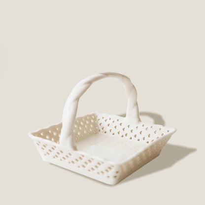 Hollow Ceramic Basket