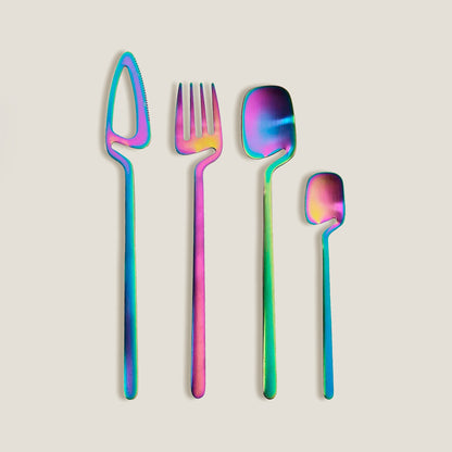 Rainbow Hollow Cutlery Set