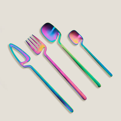 Rainbow Hollow Cutlery Set