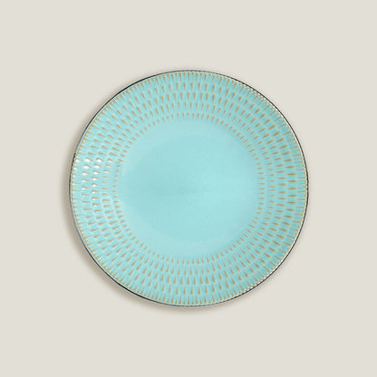 Mint Embossed Stone Tableware Set