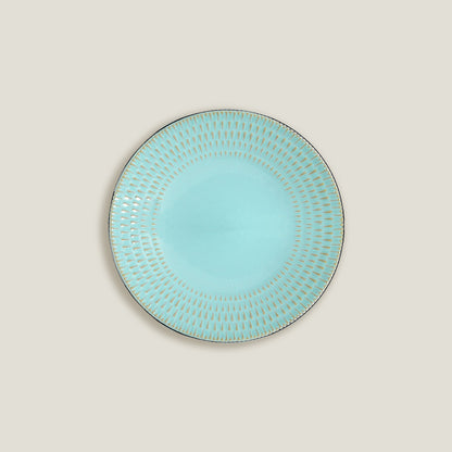 Mint Embossed Stone Tableware Set