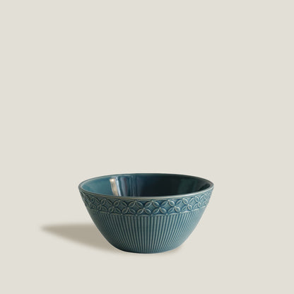 Green Knitted Ceramic Bowls