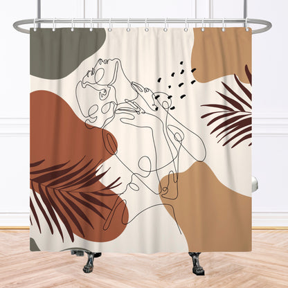 Lady Art  Shower Curtain