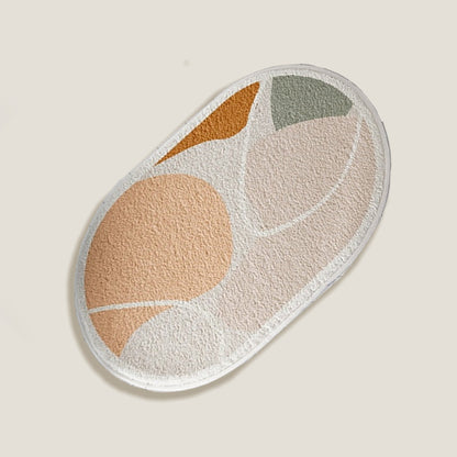 Landscape Oval Bath Mat