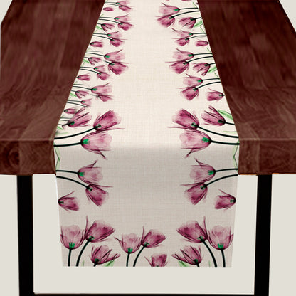 Lilac Tulip Table Runner