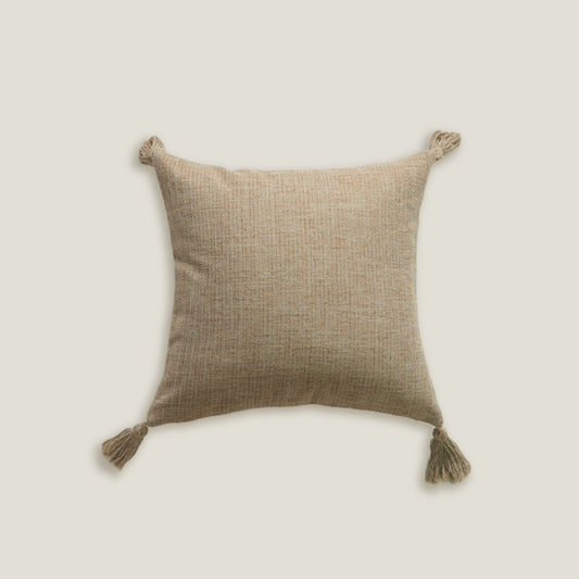 Coffee Linen Cushion Cover