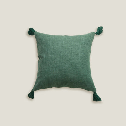 Green Linen Cushion Cover