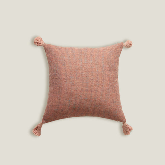 Pink Linen Cushion Cover