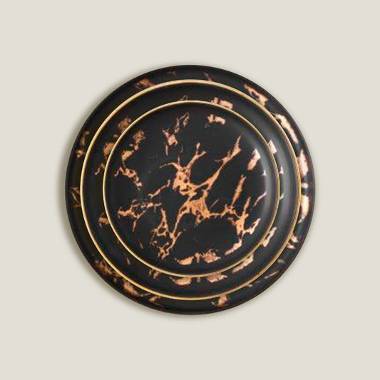 Marble Round Plates