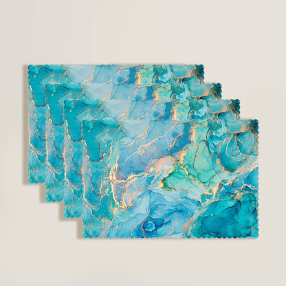 Marble Colors Placemats Set