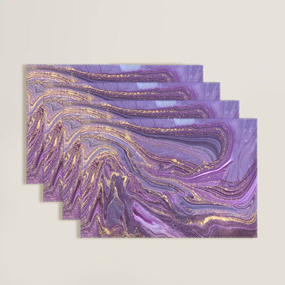 Marble Colors Placemats Set