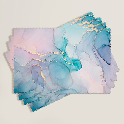 Marble Colors Placemats Set