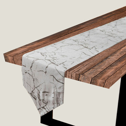 Marble Printing Table Runner