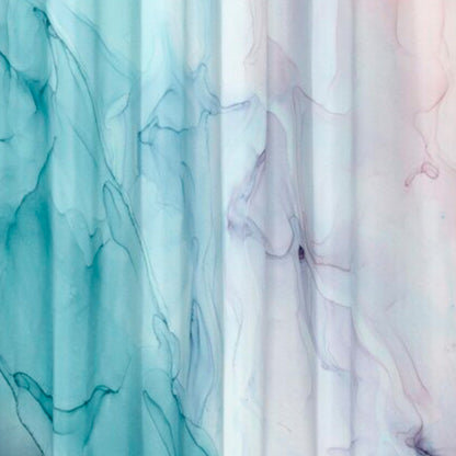 Marble Watercolor Shower Curtain