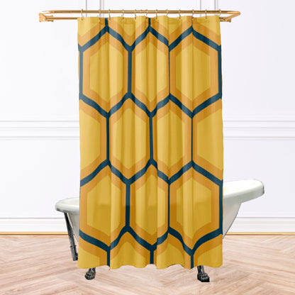 Mustard Shower Curtain