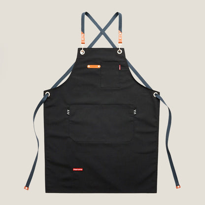 Black Apron With Pockets