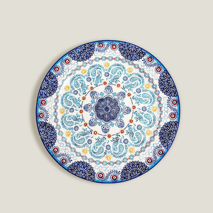 Blue Oaxaca Dinner Plates