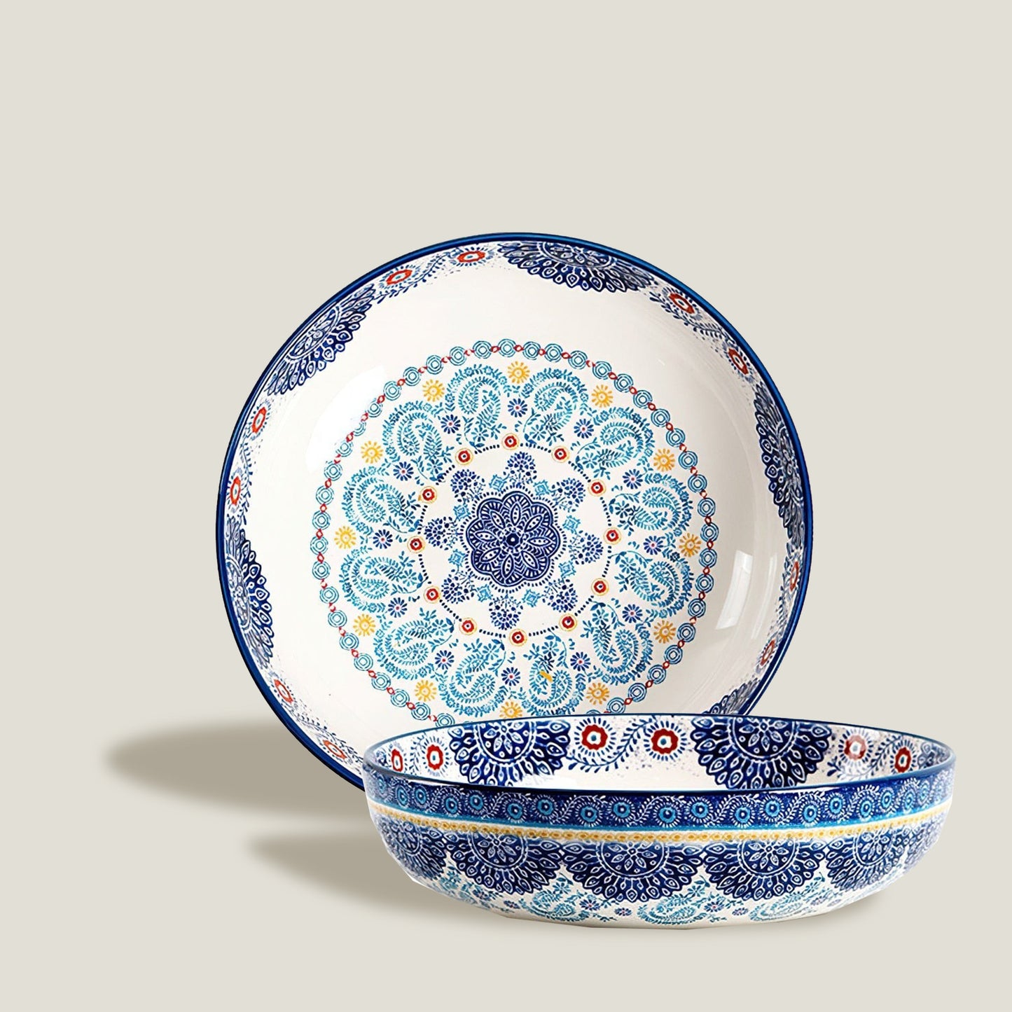 Blue Oaxaca Dinner Tableware