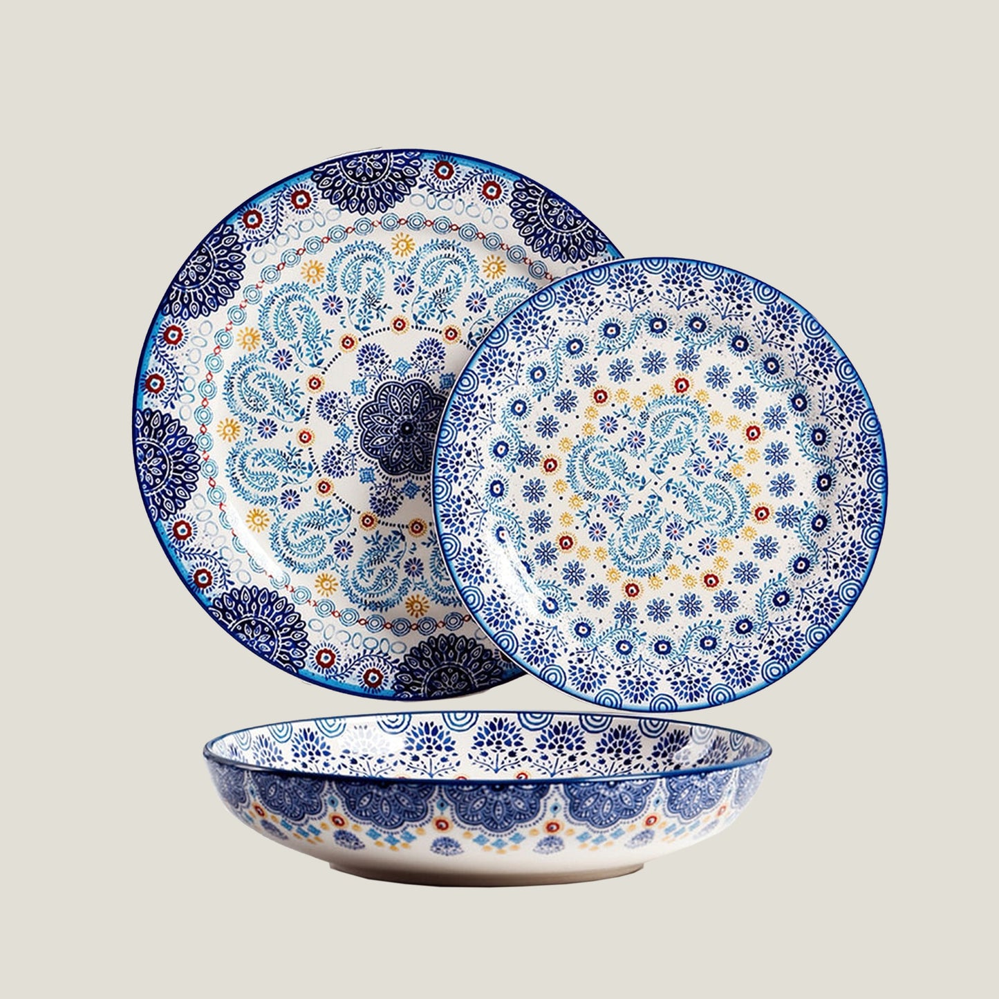 Blue Oaxaca Dinner Tableware